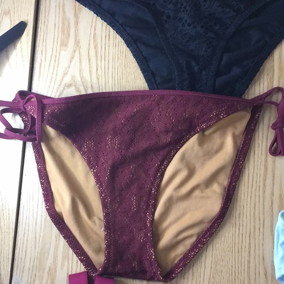 New Bikini Bottoms Choose From 4 Designs Crochet String All Size XL - Picture 4 of 12